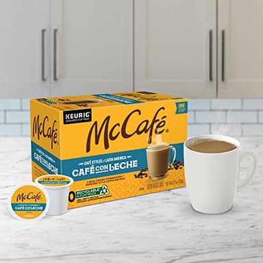 McCafe Cafe Styles of Latin America Cafe con Leche, Keurig Single Serve K-Cup Coffee Pods, 60 Count (6 Packs of 10) - Image 10