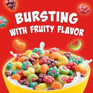 Trix Breakfast Cereal, 6 Fruity Shapes, Made with Whole Grain, Large Size, 13.9 oz - Image 3