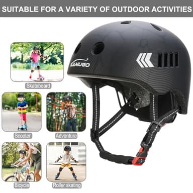 KAMUGO Toddler Helmet Kids Bike Helmet for Girls Boys Ages 2-8 Years,Toddler Bicycle Helmet Suitable for Skateboard Scooter Roller Skating Inline Roller Skating - Image 7