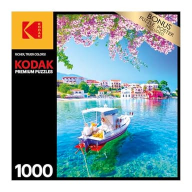 RoseArt - Kodak Premium - Assos Village - 1000 Piece Jigsaw Puzzle for Adults - Image 2