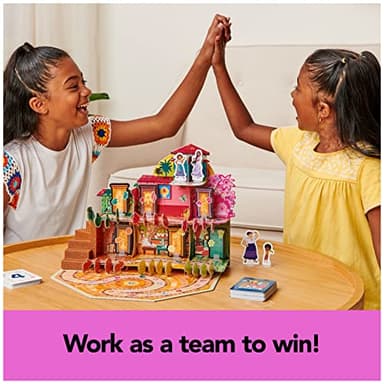 Disney Encanto, House of Charms Cute Easy Family Board Game with Magic Tokens Based on The Movie, for Kids Ages 5 and up - Image 4