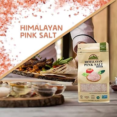 Himalayan Chef Himalayan Pink Salt, Coarse Grain, Refill Grinders - 2 Pound (Pack of 6) - Image 3
