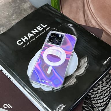 Case-Mate Magnetic Phone Grip MagSafe Loop Grip - Detachable Holder for Hand - Thin Collapsible Soft MagSafe Grips for Back of Phone for iPhone 16 Pro Max /15 Pro Max/14/13/12/S25 Ultra - Soap Bubble - Image 6