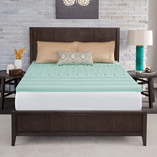 Dream Serenity EcoZone 2" Memory Foam Mattress Topper Twin XL - Image 1