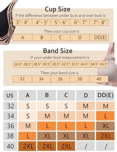 Bras for Women No Underwire Soft Supportive Comfortable Seamless Wireless Push Up Deep V Full Coverage Back Smoothing Everyday Stretch Lightly Tshirts Bras - Image 7