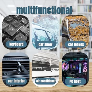 VEELAM Air Duster Air Blower, Compressed Air Duster Electric, Handheld Violent Mini Fan for Computer Keyboard Electronics Car Clean,130000RPM - Image 6