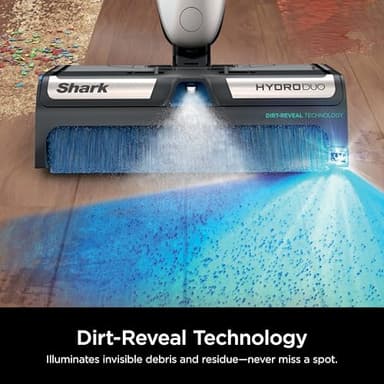 Shark WW201 HydroDuo with Dirt-Reveal Technology, Cordless, Hard Floor Cleaning System, Wet & Dry Debris Pickup, Mops & Scrubs All at Once, Hardwood, Tile, Laminate & Stone, Stone Metallic (Renewed) - Image 7
