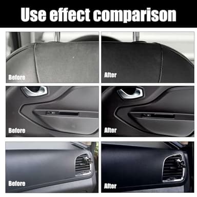 (3PC) Crystal Coating for Car Plastic Parts,2025 New Plastic Parts Crystal Coating,Easy to Use Car Refresher,Long Duration Refurbishing Agent with Sponge - Image 5