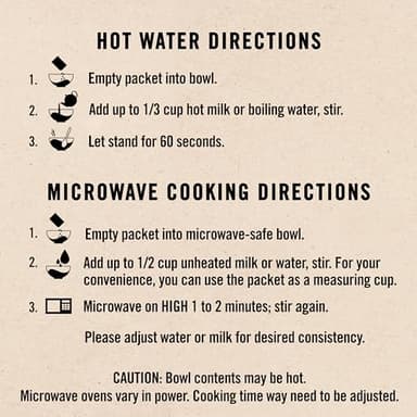 Quaker Instant Oatmeal, Peaches & Cream, 1.05oz, 44 Counts (Pack of 1) - Image 4