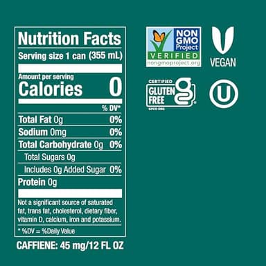 Zevia Organic Sugar Free Iced Tea, Fruity Tea Variety Pack, 12 Ounce Cans (Pack of 15) - Image 2