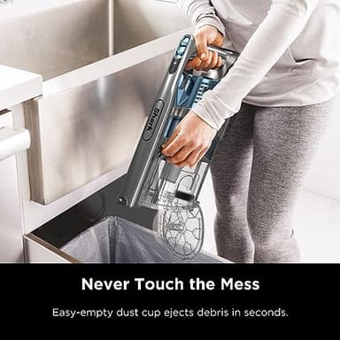 Shark IZ462H Vertex Ultra Lightweight Cordless Stick Vacuum with DuoClean PowerFins, Crevice, Pet Multi-Tool, Anti-Allergen, Brush, Removable Handheld, Flex, 60 min Runtime, Blue, MultiFLEX - Image 7