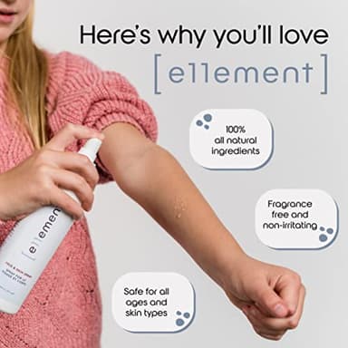e11ement - Hypochlorous Acid Face and Skin Spray - HOCL- Safe for use on Acne Prone Skin - Eczema - Dry Scalp - Post Procedure -Toner - Eye Lash Cleanser - Face and Hand Cleanser (Large 8 oz.) - Image 9