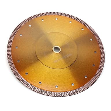 Solidure 10 Inch Wet Tile Saw Blade for Porcelain Ceramic Tile Granite Marble Cutting - Image 2