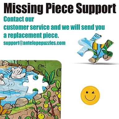 Antelope - 1000 Piece Puzzle for Adults, Dog Park Jigsaw Puzzles 1000 Pieces - 1000 Pieces High Resolution, Matte Finish, Smooth Edging, No Dust Leisure Animal Puzzle - Image 9