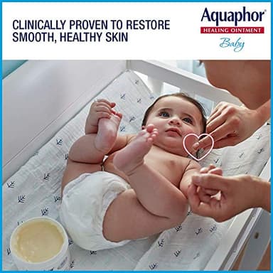 Aquaphor Baby Healing Ointment Advanced Therapy Skin Protectant, Dry Skin and Diaper Rash Ointment, 7 Oz Tube - Image 4