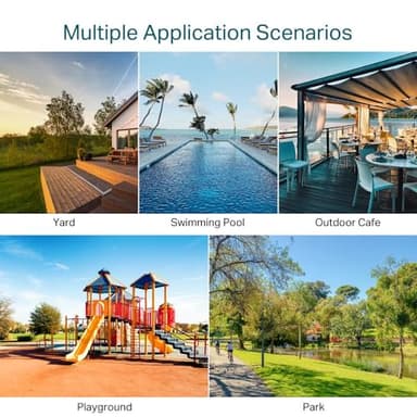 TP-Link Omada Long Range Outdoor Access Point | WiFi Extender Outdoor Universal Compatible | WiFi 6 AX1800 Dual Band | IP68 Weatherproof | Seamless Roaming | Omada Remote Managed(EAP610-Outdoor) - Image 6