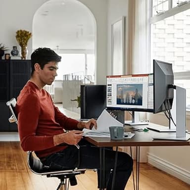 HP EliteDesk 805 G9 SFF Business Desktop Computer, AMD Ryzen 5 8500G, 32GB DDR5, 1TB PCIe SSD, Radeon 740M Graphics, Dual 4K Display Support, USB-C, HDMI, RJ-45, Wi-Fi, Wired KB & Mouse, Win11 Pro - Image 7