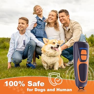 Dog Bark Deterrent Devices, Rechargeable Ultrasonic Anti Barking Device - Image 6