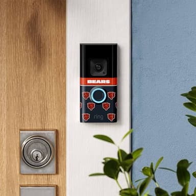 All-New Official NFL Faceplate for Ring Doorbells - Video Doorbell 3, Video Doorbell 3 Plus, Video Doorbell 4, Battery Doorbell Plus, and Battery Doorbell Pro | Chicago Bears - Image 5