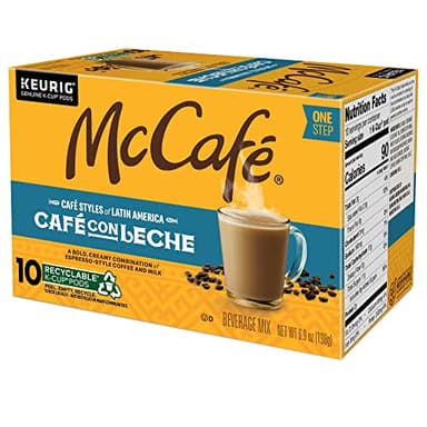 McCafe Cafe Styles of Latin America Cafe con Leche, Keurig Single Serve K-Cup Coffee Pods, 60 Count (6 Packs of 10) - Image 14