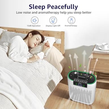 Air Purifiers for Home Large Room Bedroom up to 1740 Ft², Hepa Air Purifier with Air Quality Monitor, Smart WiFi, TRUE HEPA, Sleep Mode, Air Cleaner for Pets, Dust, Odor, Smoke, Pollen, AP2000WF - Image 6