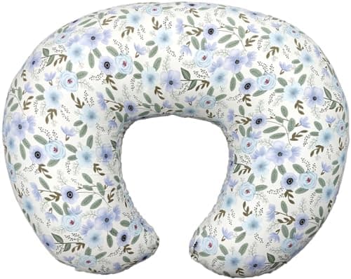 x-vesolje Nursing Pillow, Original Size Breastfeeding Pillows with Removable Cover, Breast Feeding Pillow with Breathable Filling, Ergonomic Nursing Essentials for Bottle and Breastfeeding- Leaves… - Image 1