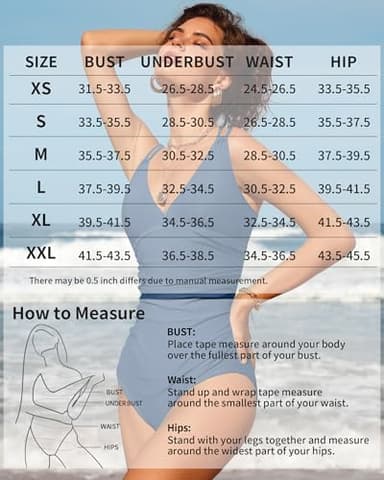 Charmo Tummy Control One Piece Swimsuits for Women Ruched Bathing Suits Padded High Cut Monokini Red X-Large - Image 6