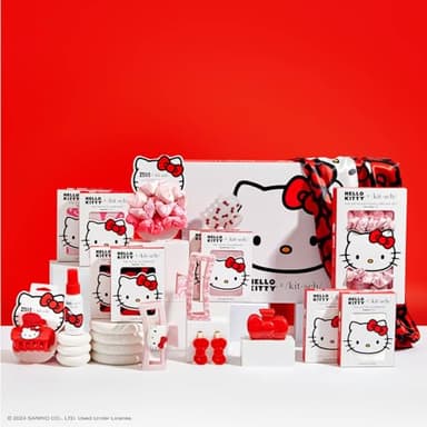 Hello Kitty x Kitsch Hair Clips for Women - Durable, Strong Hold All Day, Cute Claw Clips, Hello Kitty Stuff for Girls - Red Bow Shape, 1pc - Image 8