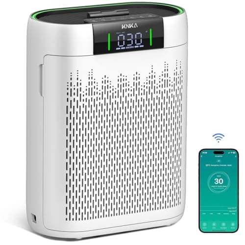 Air Purifiers for Home Large Room Bedroom up to 1740 Ft², Hepa Air Purifier with Air Quality Monitor, Smart WiFi, TRUE HEPA, Sleep Mode, Air Cleaner for Pets, Dust, Odor, Smoke, Pollen, AP2000WF - Image 1