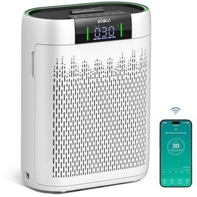 Air Purifiers for Home Large Room Bedroom up to 1740 Ft², Hepa Air Purifier with Air Quality Monitor, Smart WiFi, TRUE HEPA, Sleep Mode, Air Cleaner for Pets, Dust, Odor, Smoke, Pollen, AP2000WF - Image 1