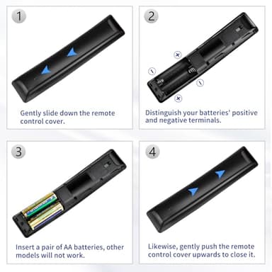 Universal for Samsung-TV-Remote-Control Replacement,Compatible with All Samsung Smart Frame Curved QLED TVs - Image 5