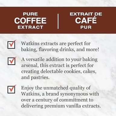 Watkins Pure Coffee Extract, 2 oz. Bottles, Pack of 6 (Packaging May Vary) - Image 4