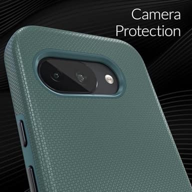 Crave Dual Guard Compatible with Google Pixel 9a Case, Shockproof Protection Dual Layer Case for Google Pixel 9a - Forest Green - Image 3