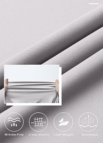 Libin Men's Golf Pants Classic Fit Flat Front Work Dress Pants 29" 31" 33" Stretch Casual Pants Lightweight with Pockets - Image 5