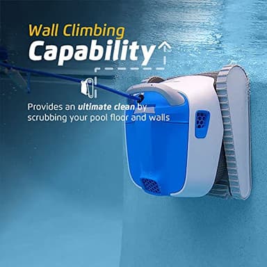 Dolphin Proteus DX4 Automatic Robotic Pool Vacuum Cleaner, Wall Climbing, Waterline Scrubber Brush, Ideal for In-Ground Pool up to 50 FT in Length - Image 2