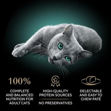 Sheba Perfect Portions Wet Cat Food Pate with Sustainable Salmon, Signature Seafood Entree, and Tender Whitefish and Tuna Entree Variety Pack, 2.6 oz. Twin Pack Trays (24 Count, 48 Servings) - Image 5