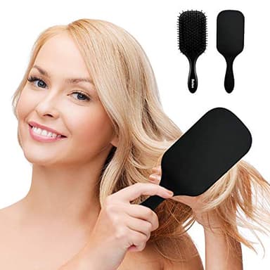 Balon Hair Brush for Women and Men, 4Pcs Paddle Brush Detangling Brush Hair Comb Set for Long Thick Thin Curly Hair, Hairbrush Great On Wet or Dry, No More Tangle - Image 7