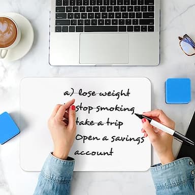 Dry Erase LapBoards, PANDRI 26 Pack Double Sided 12.5 x 9 Inch Whiteboards with 26 Erasers and 26 Markers, Dry Erase Boards for Students Classroom Teacher Supplies - Image 2