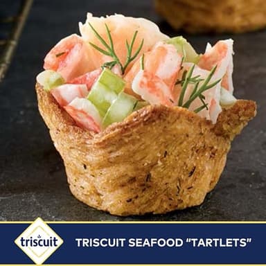 Triscuit Dill, Sea Salt & Olive Oil Whole Grain Wheat Crackers, Lunch Snacks, Bulk Snack Crackers, 6 - 8.5 oz Boxes - Image 13