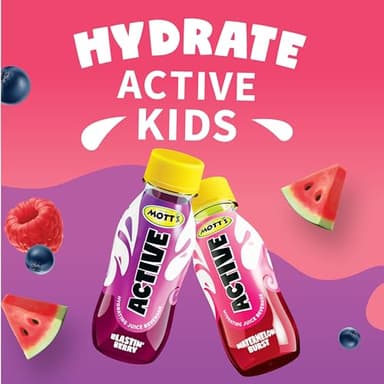 Mott's Active Blastin' Berry Hydrating Juice Beverage, 8 Fl Oz Bottles, 24 Count (4 Packs Of 6), Made With Naturally Sourced Electrolytes & Coconut Water, Gluten & Caffeine-free, Kosher - Image 4