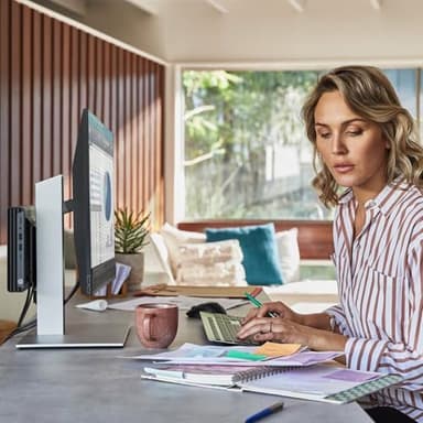 HP Elite 600 Mini Business Desktop, 13th Gen Intel 14-Core i5-13500T, 32GB DDR5 RAM, 1TB SSD, RJ-45, Wi-Fi 6, DP Port, HDMI, Win 11 Pro, Black, Bundle with UC310 64GB USB Flash Drive Retail White - Image 8
