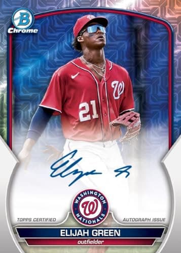 2023 Bowman Chrome Baseball Mega Box - Image 5