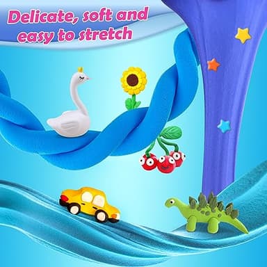 ESSENSON Air Dry Clay 150 Colors, Modeling Clay for Kids, DIY Molding Magic Clay for with Tools, Toys Gifts for Age 3 4 5 6 7 8+ Years Old Boys Girls Kids - Image 3