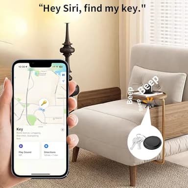 2 Pack GPS Trackers for Vehicles Work with Find My (iOS Only) Real Time Mini Car Item Finder Global Coverage Hidden Car Locator Tracking Device No Monthly Fee or Subscription No SIM Card Required - Image 5