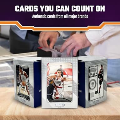 Assorted Basketball Cards 100-Count (1980s to The Present) Plus 2 Memorabilia Cards - Verified Basketball Card Packs from Licensed Manufacturers and Brands – No Two Packs are The Same - Image 4