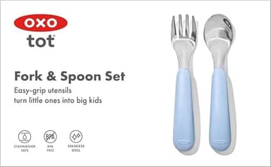 OXO Tot Fork and Spoon Set - Dusk - Image 10