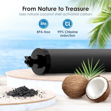 Waterdrop NSF/ANSI 42&372 Certified Water Filter, Replacement for Berkey® BB9-2® Black Filters, ProOne® or Alexapure® Gravity Water Filter System and Waterdrop King Tank Series, (Pack of 2) - Image 7
