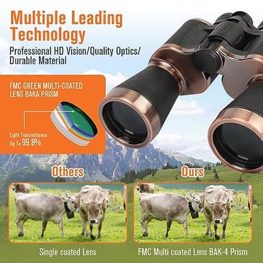 20x50 Binoculars for Adults, Binoculars HD High 123456789 - Image 4