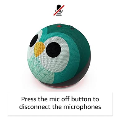 Echo Dot (5th Gen) Kids Owl with Echo Glow - Image 6