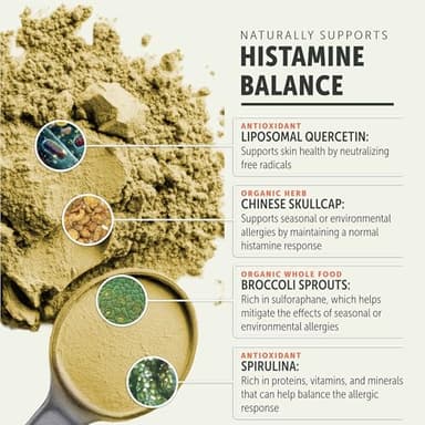 Harmony - Skin & Coat Supplement with Quercetin for Dogs - Balanced Histamine Support for Seasonal and Environmental Allergies - Veterinarian Formulated - Image 3